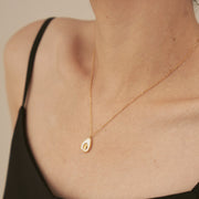 18K Gold Avocado Necklace