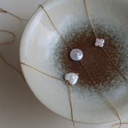 18K Gold Pearl Pendant Necklace