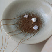 18K Gold Pearl Pendant Necklace