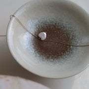 18K Gold Pearl Pendant Necklace