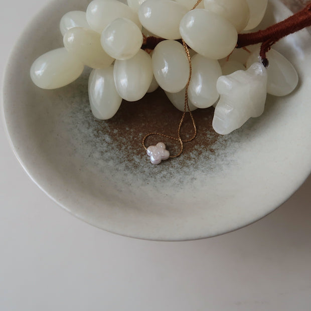 18K Gold Pearl Pendant Necklace