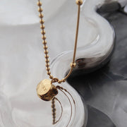 18K Gold Good Luck Necklace