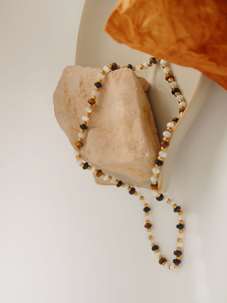 Moonstone Beaded Necklace/Bracelet