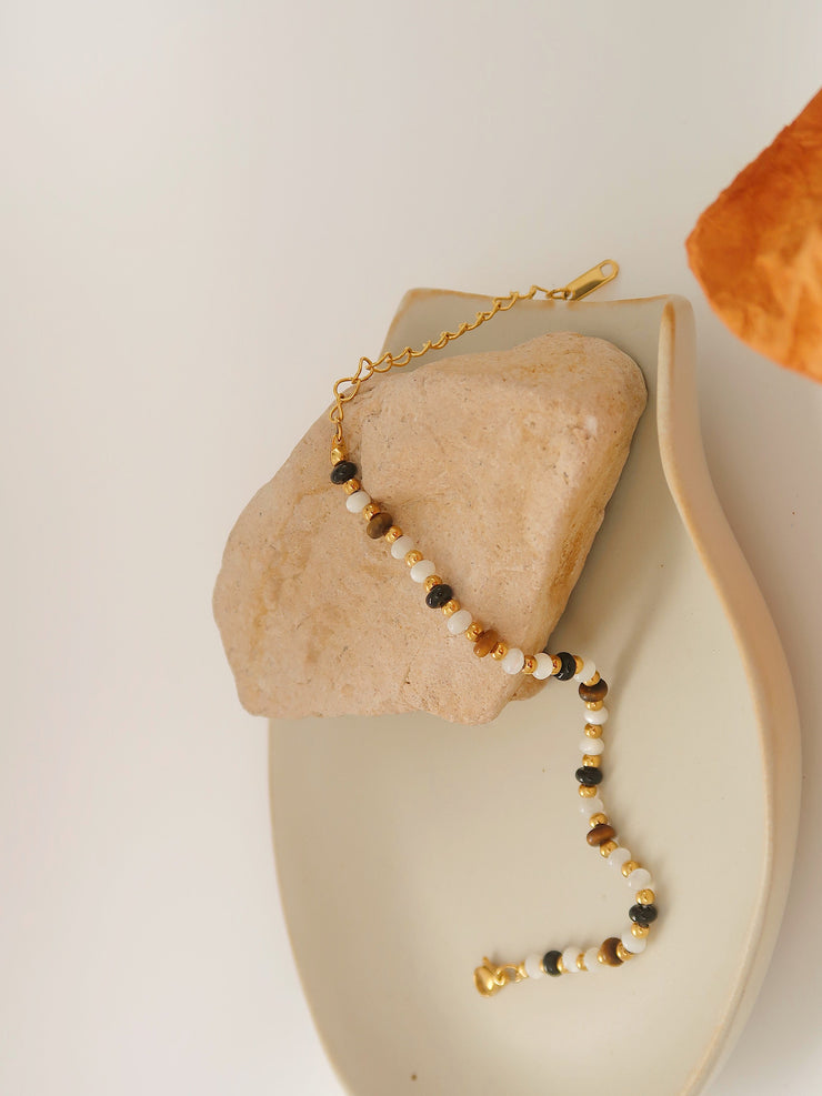 Moonstone Beaded Necklace/Bracelet