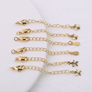 18K Gold Necklace Chain Extender