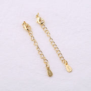 18K Gold Necklace Chain Extender