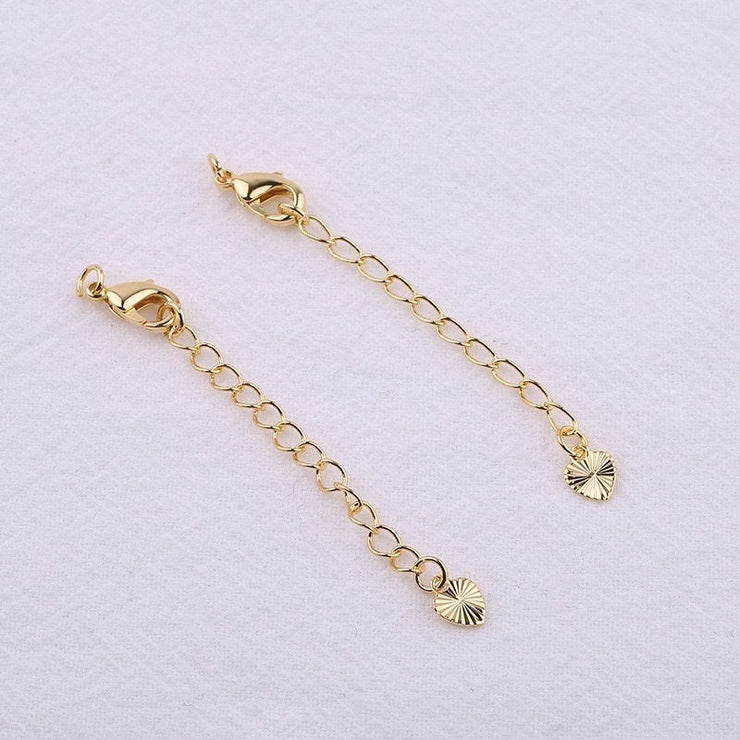 18K Gold Necklace Chain Extender