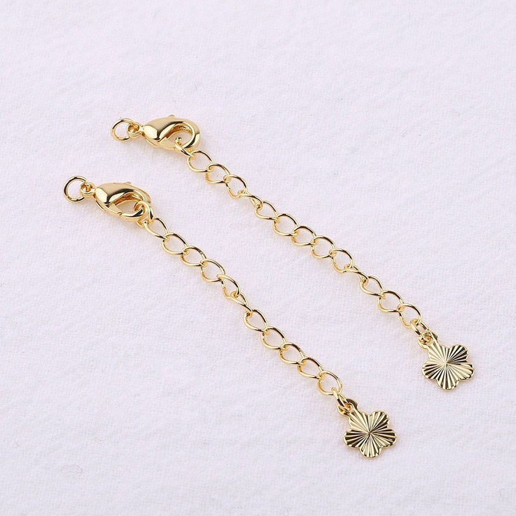 18K Gold Necklace Chain Extender