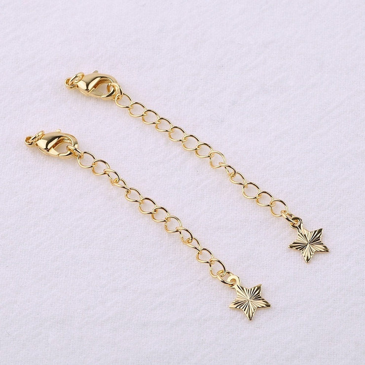 18K Gold Necklace Chain Extender