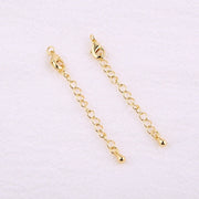 18K Gold Necklace Chain Extender