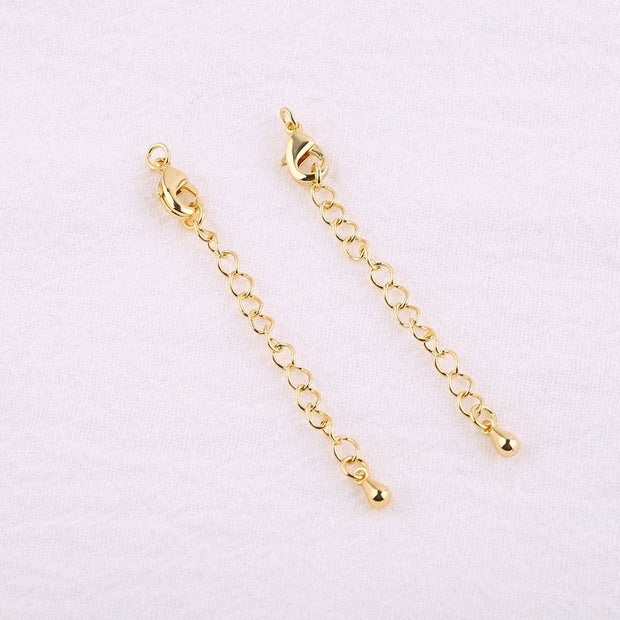 18K Gold Necklace Chain Extender